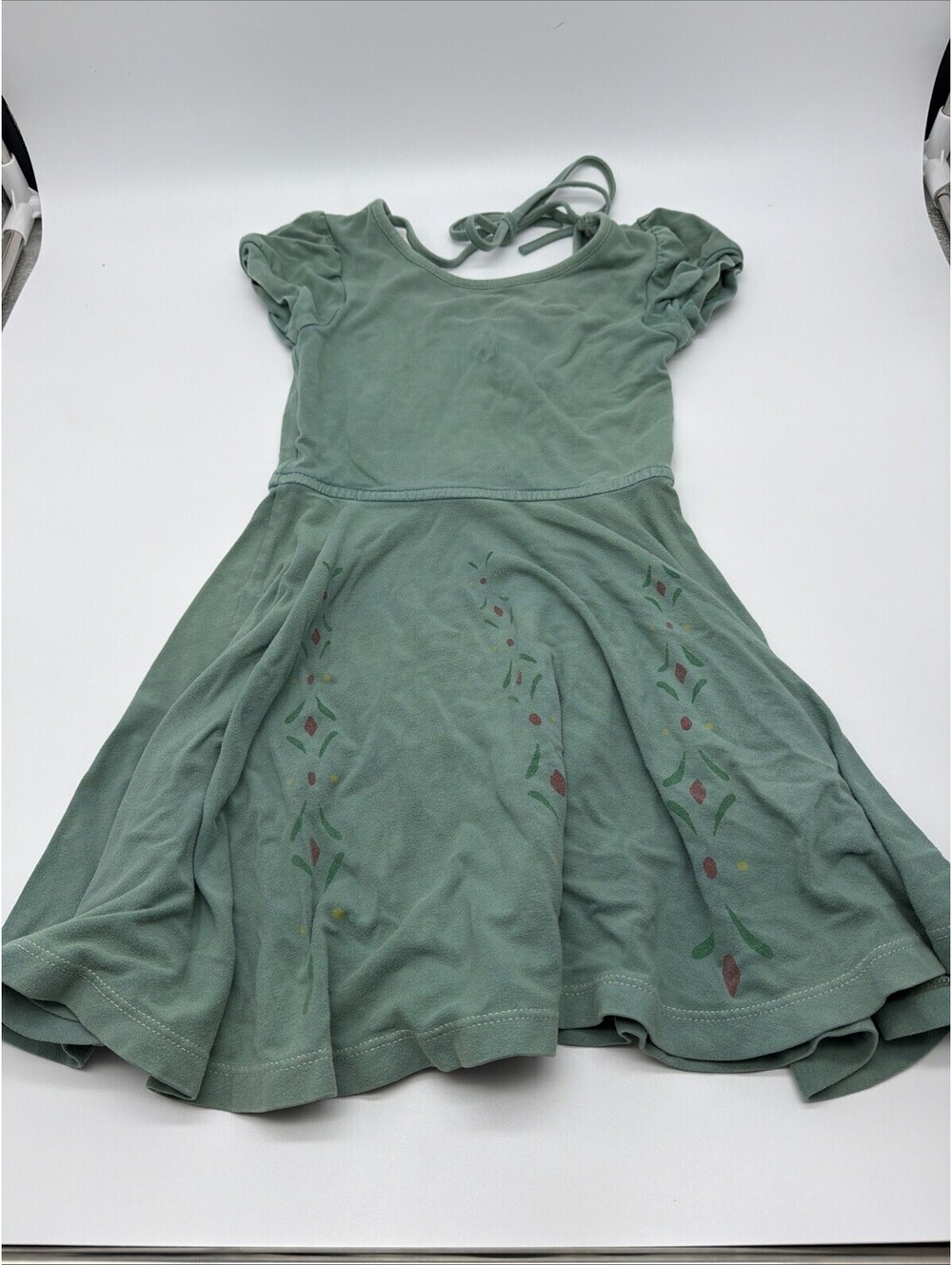 Girls Omi Jo Ruffle summer dancer Green Dress Size 3t